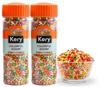 Kery Mukhwas Coloured Saunf, 180g x 2 bottle view 1