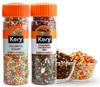 Kery Mukhwas Navaratan Mix & Coloured Saunf, 320g, 2 bottle view 1