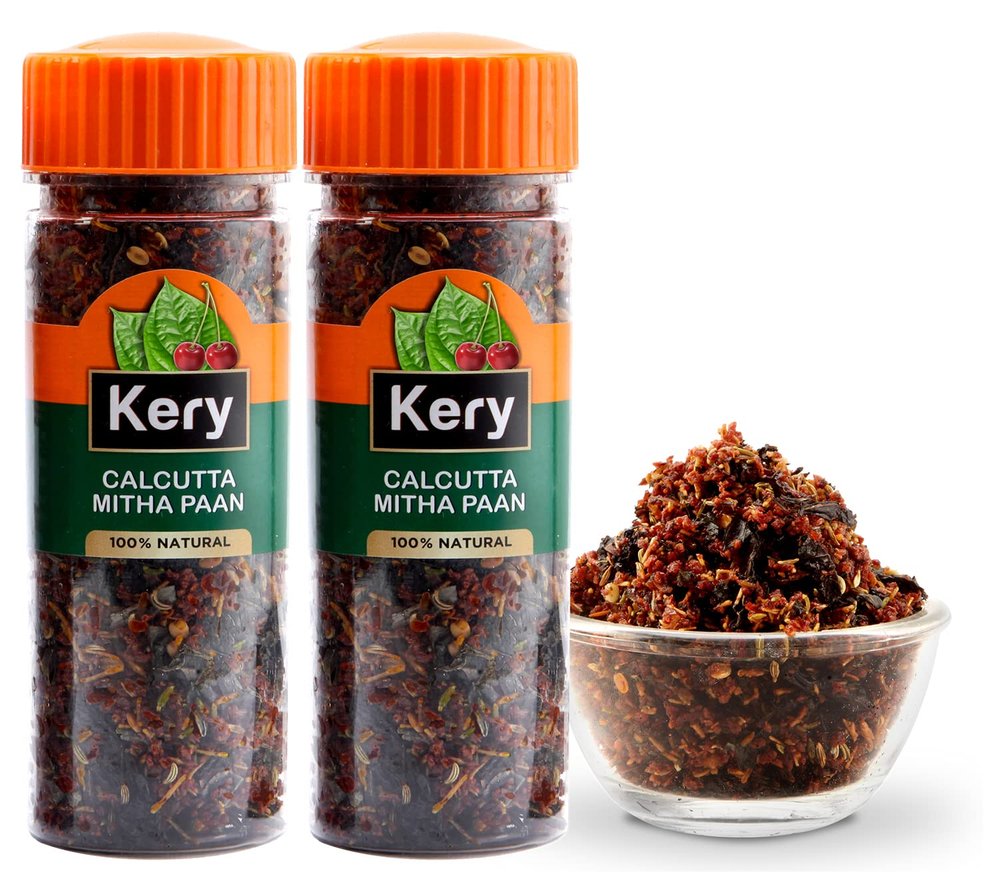 Kery Mukhwas Dry Calcutta Paan, 100g x 2 bottle