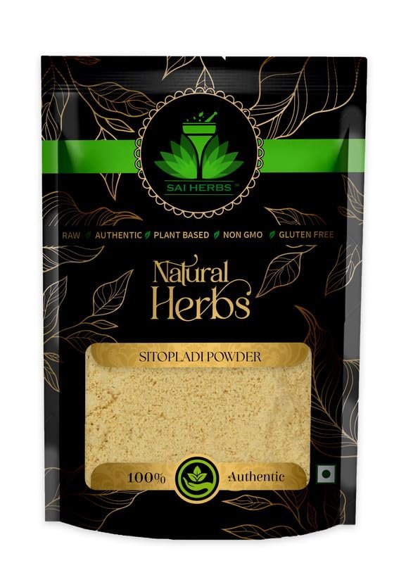 SAI HERBS Sitopladi Herbal Powder-Pure & Natural (500 Grams)
