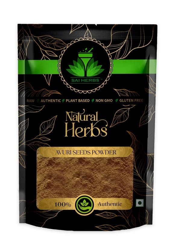 SAI HERBS Avuri Seeds Extract Powder-Pure & Natural (1 Kg)