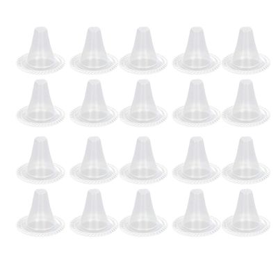20pcs Disposable Ear Thermometer Probe Cover Transparency Ear Thermometer Refill Lens Filters