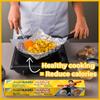 Asahi Kasei Frying Pan Foil 30cm x 3m | Oil-Free Cooking | Silicone Coated | Non-Stick | Healthy & Reusable | Imported from Japan view 4