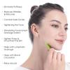 4beauty Therapy Jade Roller and Gua Sha Set for Beautiful Skin Detox - Facial Body Eyes Neck Massager Tool Reduce Wrinkles Aging - Original Natural Jade Stone view 2