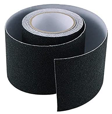 Kitwe Grip Tape for Stairs Outdoor/Indoor, Waterproof Non Skid Roll for Stair Treads Non Slip, High Traction Friction Abrasive Adhesive Stair Steps