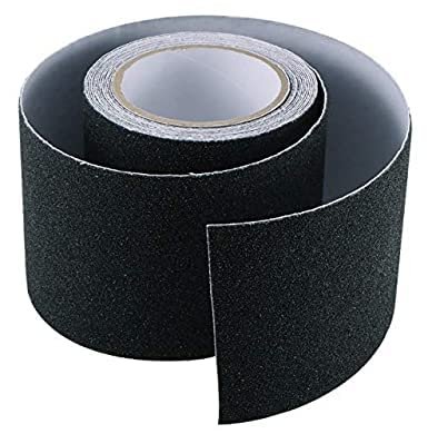 Kitwe Grip Tape for Stairs Outdoor/Indoor, Waterproof Non Skid Roll for Stair Treads Non Slip, High Traction Friction Abrasive Adhesive Stair Steps
