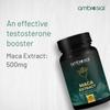 Ambrosial Maca Root Capsules for Men & Women | High Strength 500 mg Maca Root Powder EACH Capsule | Supports Building Stamina & Energy (Pack of 2-120 Capsules) view 3