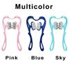 Onpalm Enterprise 6 Wheel Dual Pressure Point Cervical Neck Massager Pinpoint Roller Neck Spine Massage Tool Relaxer Handheld Roller Therapy Neck Acupoints 360 Adjustment (Multicolor) view 2