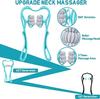 Onpalm Enterprise 6 Wheel Dual Pressure Point Cervical Neck Massager Pinpoint Roller Neck Spine Massage Tool Relaxer Handheld Roller Therapy Neck Acupoints 360 Adjustment (Multicolor) view 4