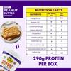 DR P NUT Peanut Butter 1Kg | 26g Protein | Cholesterol Free | Non GMO | Gluten Free | Zero Trans-Fat | 9g Fiber | 100% Roasted Peanuts | Healthy & Tasty Nut Butter (1000 Gm) (1KG, Crunchy Jaggery) view 2