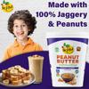 DR P NUT Peanut Butter 1Kg | 26g Protein | Cholesterol Free | Non GMO | Gluten Free | Zero Trans-Fat | 9g Fiber | 100% Roasted Peanuts | Healthy & Tasty Nut Butter (1000 Gm) (1KG, Crunchy Jaggery) view 4