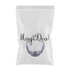 1x Transparent Clear Face Shield Mouth Cover Reusable Mouth Shields Purple view 2