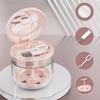 Enakshi Denture Case Retainer Case Orthodontic Denture Cup for Dentures Traveling Pink |Health & Beauty | Oral Care | Denture Care view 4