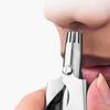 Citaaz Ear and Nose Hair Trimmer - Professional and Painless with 12 Double-Edged Blades, Universal for Men and Women, Battery-Free, Waterproof, Small and Easy to Clean and Carry.(Silver) view 2