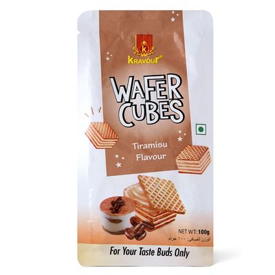 Kravour Tiramisu Wafer Cubes 100GM (18)