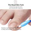 8 in 1 Pedicure Tool Kit for Feet Foot Scrubber for Dead Skin, Callus Remover, Foot Scraper, Foot File, Pitchfork, Filer for Nail Repair Tool view 2