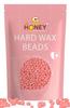 DR HONEY hair removal hot wax 600 gram whit strip stick and beans wax pink color 100 gram katori wax 80 gram for face full body wax all skin type good for your skin new combo view 2