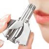Marrone Manual Nose & Ear Hair Trimmer (No Batteries Required) - Manual Stainless Steel Nose Hair Remove, Universal for Men and Women, Small and Easy to Clean (Silver) view 1