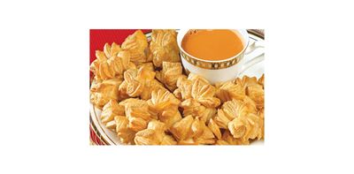 Ghotaram Jaipur's Johri Baked Twisted Khari Puff Twisties//Mouth-Watering Twisties Twisted Khari Puff Pastry|Crunchy Namkeen Breakfast Snacks|Twisted Cookies/Khari biscuits Puff-150gm