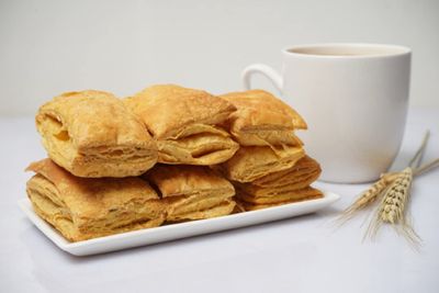 Ghotaram Lasadiya Bakers Classic Plain Khari Puff Pastry Cookies/Mouth-Watering Plain Khari/Puff Pastry Cookies/Crunchy Plain Khari Cookies/Plain Khari/Chaai-tea Snacks/Healthy&Tasty-850g(850g*1Pac)