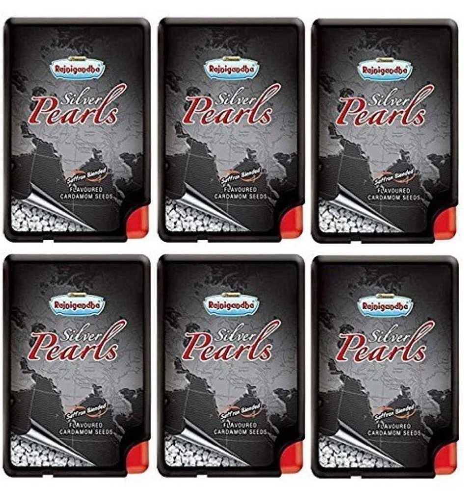 DS Group Silver Pearls pack of 6