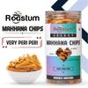 Roastum Makhana Chips 150gm (Pack of 4) Delicious, Healthy and Crunchy Spicy Makhana Snacks, Very Peri Peri Flavored, Rich in Protien and Fibre Gluten Free Makhana Chips view 2