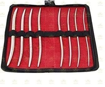 Agarwals Hegars Dialator Set Of 8 Stainless Steel With Pouch