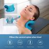 4beauty Therapy Neck and Shoulder Relaxer,Neck Stretcher Chiropractic Pillows for Pain Relief,Neck Traction for Muscle Tension Relief, Headache Relief, Cervical Spine Alignment view 2