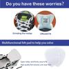 5 Pairs Non-Slip Tongue Cushions - Thin Felt Forefoot Pads for Men & Women - Invisible Shoe Tongue Cushions - Foot Pain Relief view 3