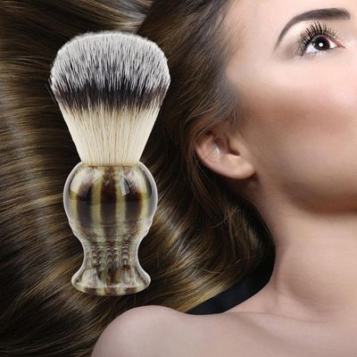 Milaan Pro Barber Men Shaving Brush Beard Cleaning Grooming Salon Tool N3