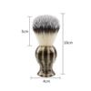 Milaan Pro Barber Men Shaving Brush Beard Cleaning Grooming Salon Tool N3 view 3