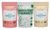 A D Food & Herbs Combo of Green Tea Leaves & Hibiscus/Calendula Dried Flowers - All Natural Flavour, Zero Calories (250 GMS x Pack of 3) view 1