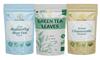 A D Food & Herbs Combo of Green Tea Leaves & Butterfly pea/Chamomile Dried Flowers - All Natural Flavour, Zero Calories (50 GMS x Pack of 3) view 1