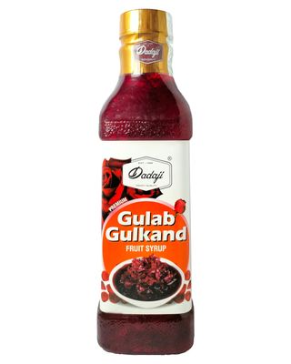 Dadaji Gulab Gulkand syrup - Sweet and Tasty Summer Syrup - Summer Instant Drink and Sharbat (750ml)