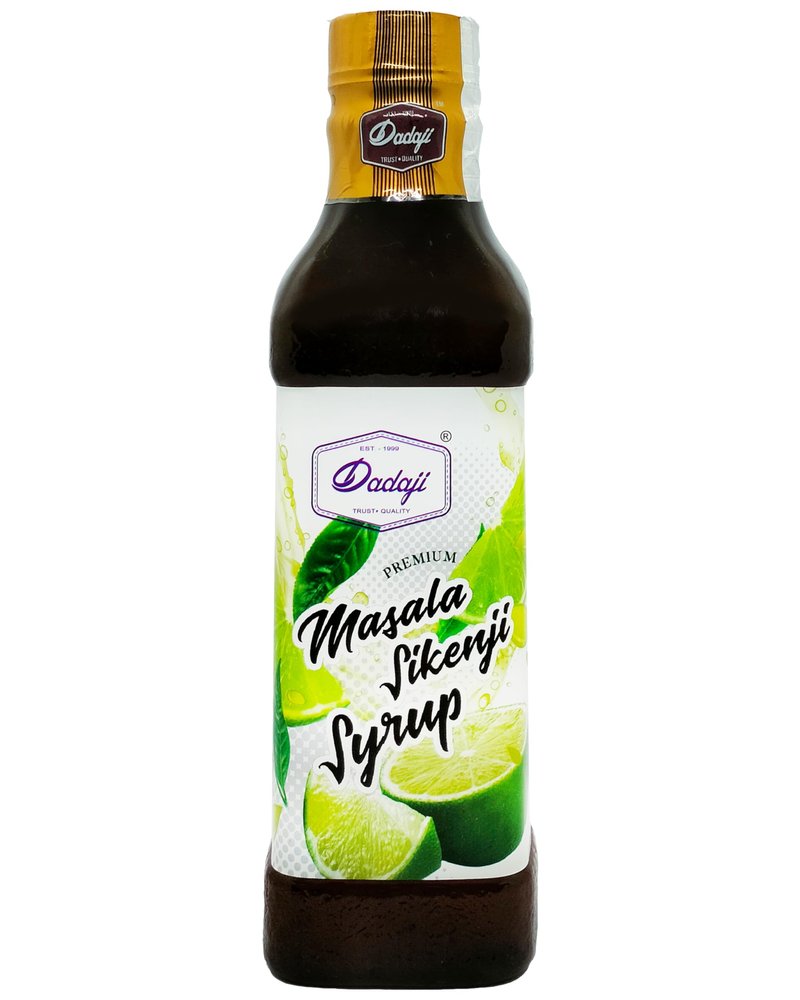Dadaji Masala Shikenji Syrup | 750ml | Instant Refreshing Drink For Summer - Cool Masala Sikenji Drink Refreshment | Perfect for Cocktails, Mocktails & Juices