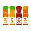 Puramio Fruit Crush Combo (Pack of 4), 250ml Each- Mix Fruit, Pineapple, Orange & Mango view 1