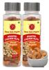 360 Roasted Salted Cashews Nuts | Pizza Kaju Flavor | 200g (2 x 100g each) | Healthy Snacks | Rich in Nutrition | Fiber Packed | Wholesome Snack view 1