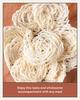 Aazol Whole Wheat String Papad: Gahu Kurdai - 400g (200g - Pack of 2) | Sun-dried Papad | Crispy Snack | Tasty Fryum view 4