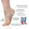 Ankle Compression Sleeve for Women Men, 20-30 mmHg Foot Sleeves for Ankle Heel Support Injury Recovery for Sports Achilles, Ankle Protection for Running Cycling Dancing Ankle Sports Socks view 3