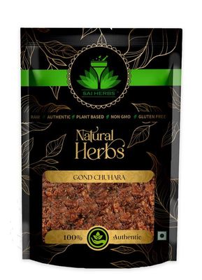 SAI HERBS Gond Chuhara - Khajoor Gond - Pure & Natural (500 Grams)