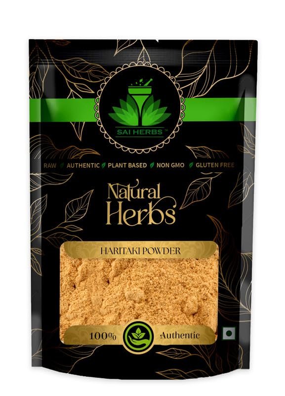 SAI HERBS Haritaki Yellow Churan - Pure & Natural (100 Grams)