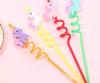 BRIKSHI Unicorn Drinking Straws Creative Cartoon Straws Props Birthday Celebration Carnival Party Supplies_PO4 (Color and Design May Very) view 1
