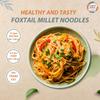 Organic Wisdom-Back to Roots Foxtail Noodles | 384 gm (Contains 2 Packs) | No MSG, No Maida, No Junk | Not Fried - Sun Dried | Rich in Protein & Vit B view 2