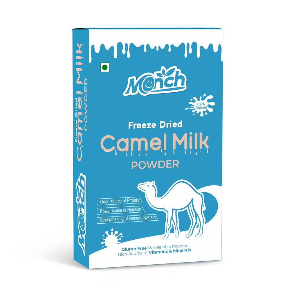 Monch Camel Milk Powder - Camel Milk Powder Natural - Freeze Dried (100g, Pack of 3)