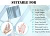 2 Finger Splint Brace Hand Wrist Support Universal for Left or Right Hand Two Trigger Finger Splint Adjustable Finger Straightening Immobilizer for Boxer Fractures, Arthritis, Mallet Finger, Sprains, view 3