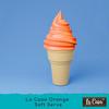 La Casa Soft Serve or Softy Premix - Orange | Extra Creamy & Strong Flavor | Simply add Milk to prepare Soft Serves | 250g | view 2