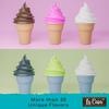 La Casa Soft Serve or Softy Premix - Orange | Extra Creamy & Strong Flavor | Simply add Milk to prepare Soft Serves | 250g | view 3
