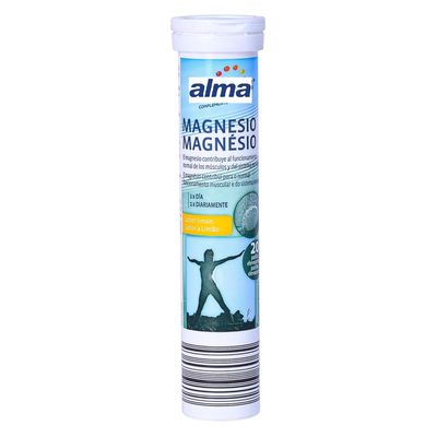 ALMA, European-Made Calcium Effervescent Tablets for Stronger Bones, Boost Daily Dose of Calcium intake.