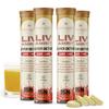 Goodveda Liver Detox Effervescent | 60 Tablets Fizzy Water with 8 Ayurvedic Herbs for Healthy Liver Function and Blood Sugar Regulation - Pack of 4 view 1
