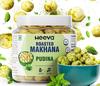 Heeva Roasted Makhana | Foxnut | Pudina Flavour 100g (Pack of 1) | Gluten Free | Roasted - Not Fried | No Cholesterol | Healthy Super Food | Calcium Rich | Phool Makhana view 2